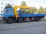 dongfeng 5-10 ton truck mounted crane