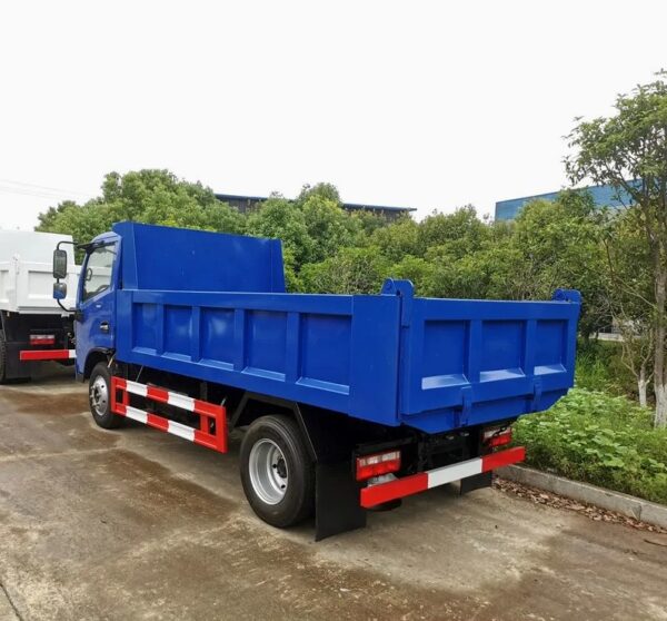 Dump Truck Tipper Dongfeng LHD 6 Wheels 4X2 5tons Truck for Sale - 图片 2