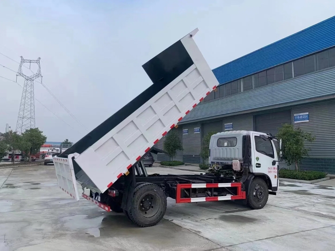 Dump Truck Dongfeng 4×2 170HP 12t Tipper Truck Dumper Truck - 图片 3