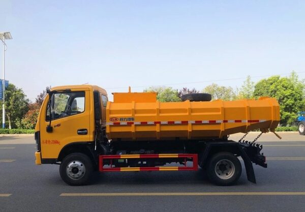 Sludge Dump Truck Dongfeng 4×2 126HP China Special Vehicle Factory Directly Sale - 图片 3