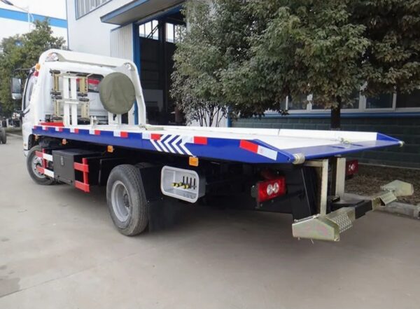 Flatbed Platform Road Rescue Wrecker Foton 5.6m 4t 5t 8t Tow Truck Light Recovery Towing Vehicle - 图片 2