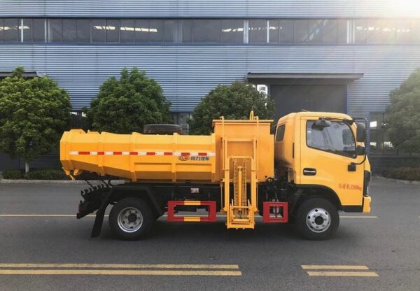 Sludge Dump Truck Dongfeng 4×2 126HP China Special Vehicle Factory Directly Sale - 图片 4