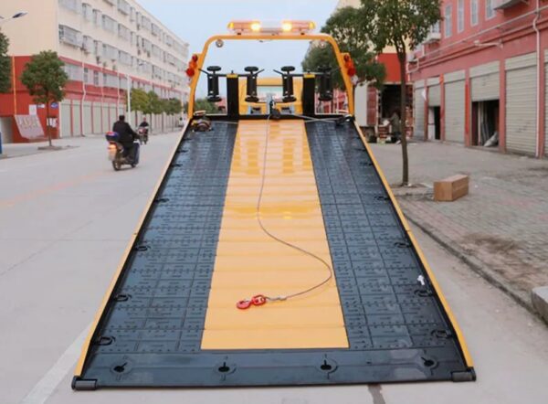 Flatbed Platform Road Rescue Wrecker Foton 5.6m 4t 5t 8t Tow Truck Light Recovery Towing Vehicle - 图片 3
