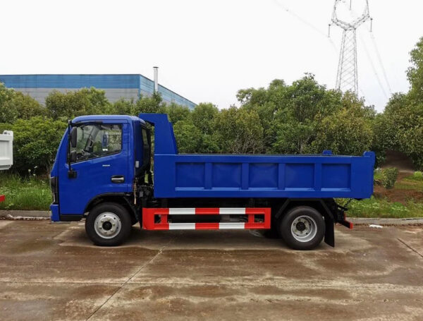 Dump Truck Tipper Dongfeng LHD 6 Wheels 4X2 5tons Truck for Sale - 图片 5