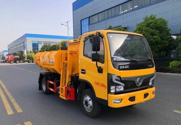 Sludge Dump Truck Dongfeng 4×2 126HP China Special Vehicle Factory Directly Sale - 图片 6
