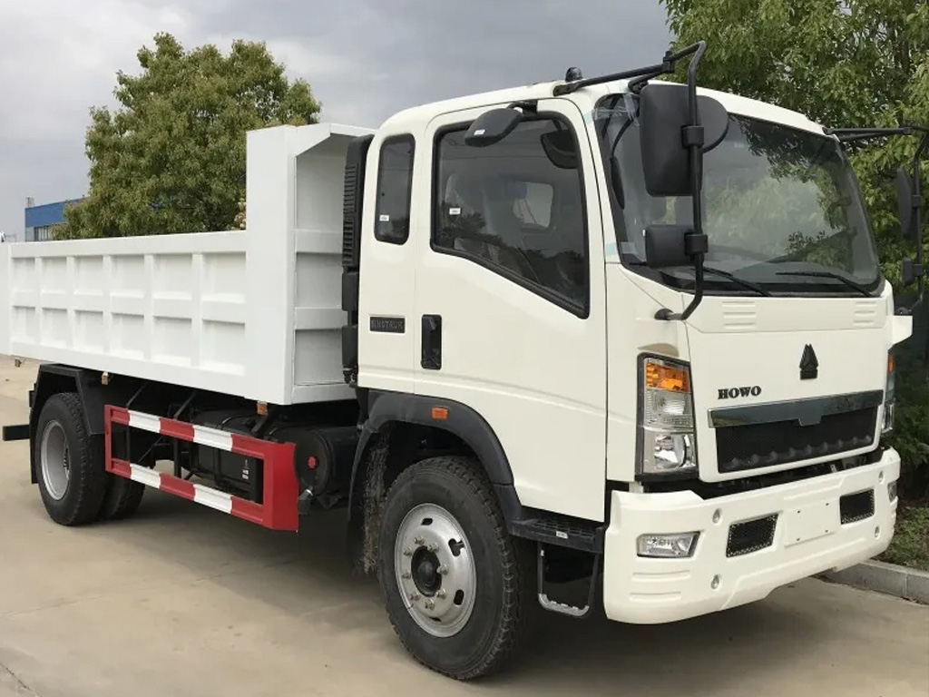 LHD/Rhd Dump Truck HOWO China Special Truck 4X2 10tons Tipper Truck for Sale
