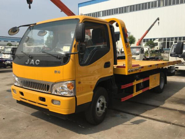 JAC Flatbed Wrecker Truck with China Manufactured Factory Price