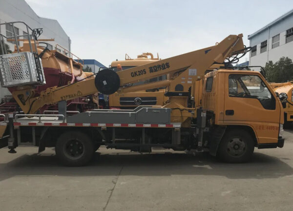 Aerial Work Platform Hydraulic Aerial Cage Lift Truck 12m 14m for Sale - 图片 2
