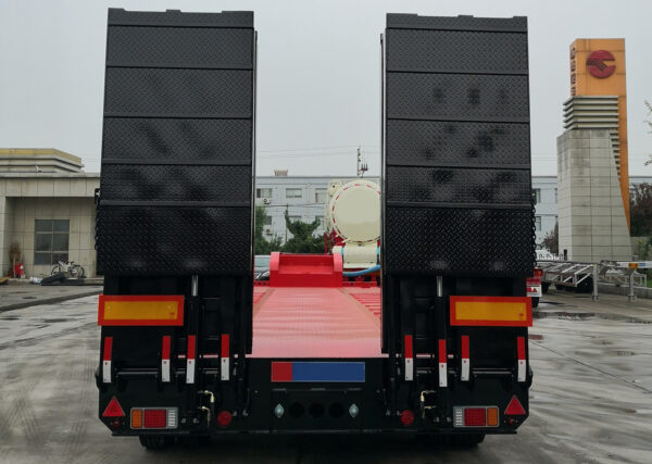 Low Flatbed Semi-Trailer China Factory for Sale - 图片 2