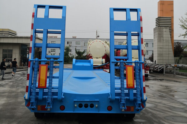 Low Flatbed/Low Bed Semi-Trailer China Factory for sale - 图片 3
