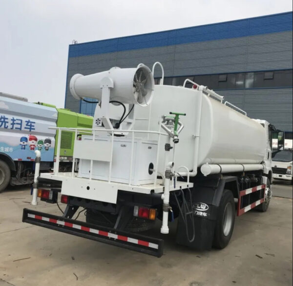 ISUZU Water Tanker Truck Price 4X2 12cbm Water Spray Truck with Fog Cannon for Sale - 图片 4
