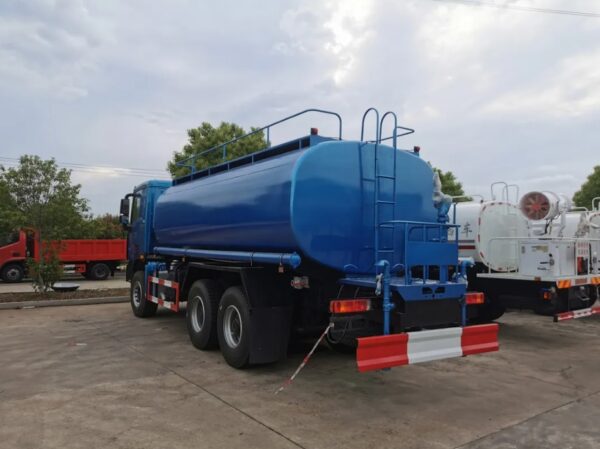 Foton Rhd Water Tanker Truck 6X4 20cbm Water Sprinkler Truck for Sale - 图片 4