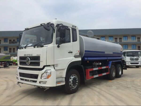 Dongfeng Water Tank Truck 4X2 210HP 15cbm 18cbm 20cbm 25cbm Tanker Factory Directly Sale - 图片 5