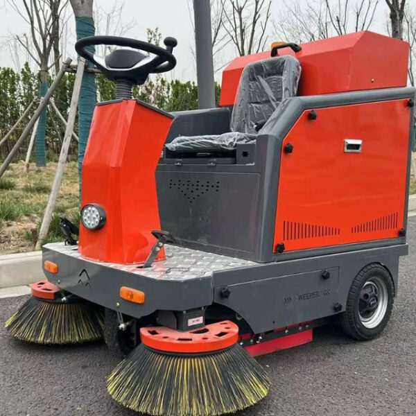 Ride on Road Floor Sweeper Street Cleaner Industrial Vacuum Sweeper Machine - 图片 2