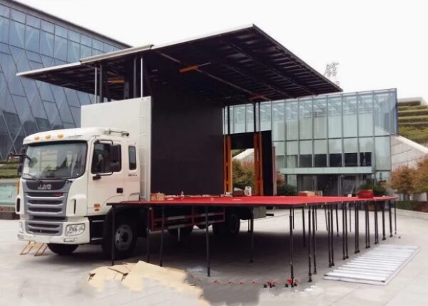 Outdoor Stage Promotion Performance Show Dance Speech Stage Truck with LED Screen Mobile Performance Truck - 图片 2