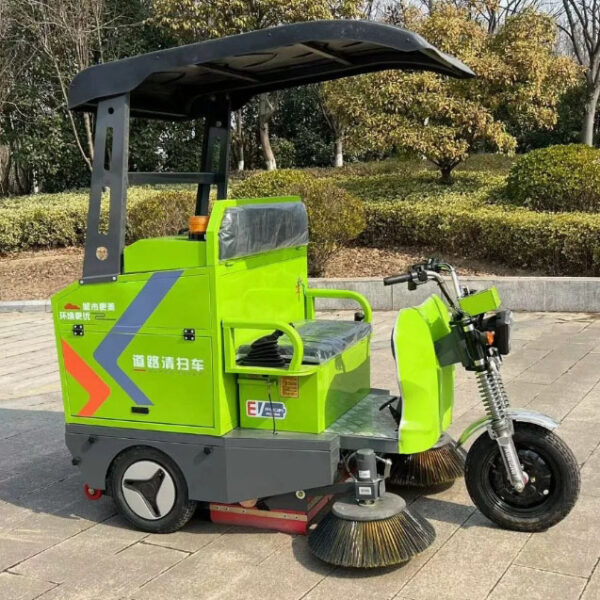 Handle-type Sweeper Road Dust Removal Sweeper Electric Machine for Sale - 图片 2