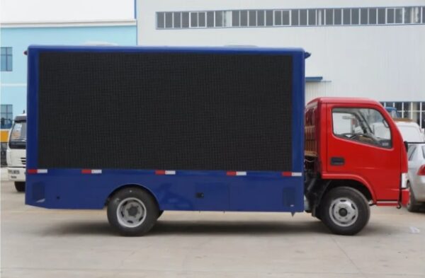 Dongfeng Outdoor LED Billboard Display P4 P5 P6 Advertisement China Factory Truck for Sale - 图片 3