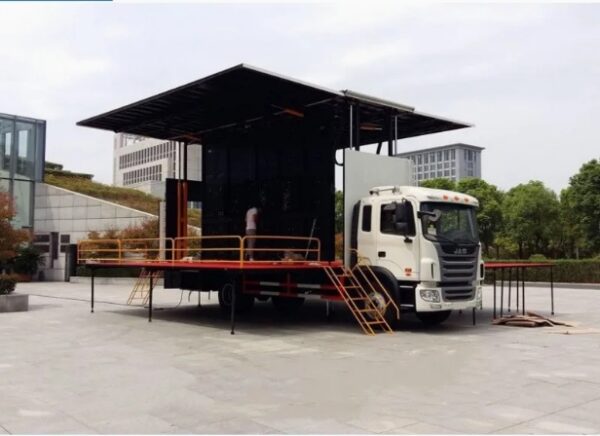 Outdoor Stage Promotion Performance Show Dance Speech Stage Truck with LED Screen Mobile Performance Truck - 图片 3