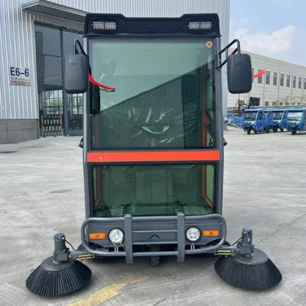 Outdoor Street Electric Power Floor Electric Sweeper Washing Machines China Factory - 图片 3