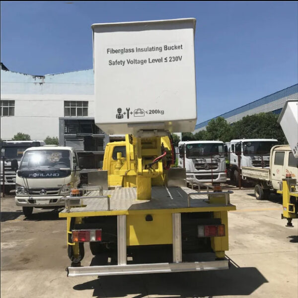 ISUZU Boom Bucket Truck Aerial Working Platform Vehicle China Factory Low Price - 图片 3