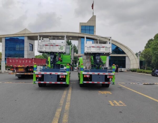 ISUZU Aerial Work Platform Insulated Blue Hydraulic Lift Truck Telescopic Aerial Lift Truck China Factory Price for Sale - 图片 4