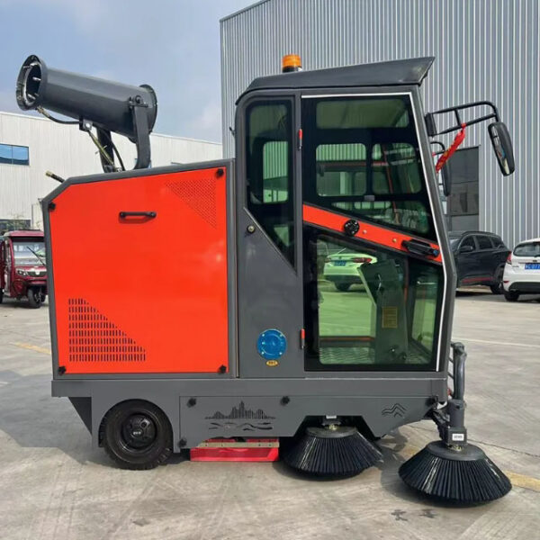 Outdoor Street Electric Power Floor Electric Sweeper Washing Machines China Factory - 图片 4