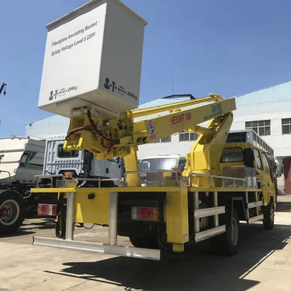ISUZU Boom Bucket Truck Aerial Working Platform Vehicle China Factory Low Price - 图片 4