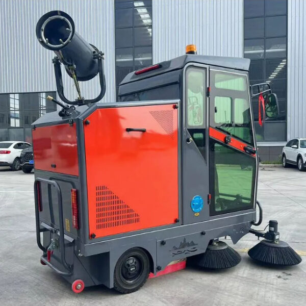 Outdoor Street Electric Power Floor Electric Sweeper Washing Machines China Factory - 图片 5