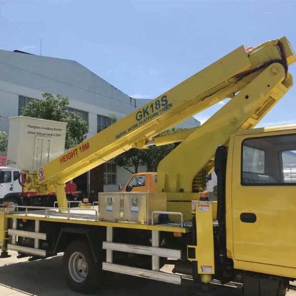 ISUZU Boom Bucket Truck Aerial Working Platform Vehicle China Factory Low Price - 图片 5