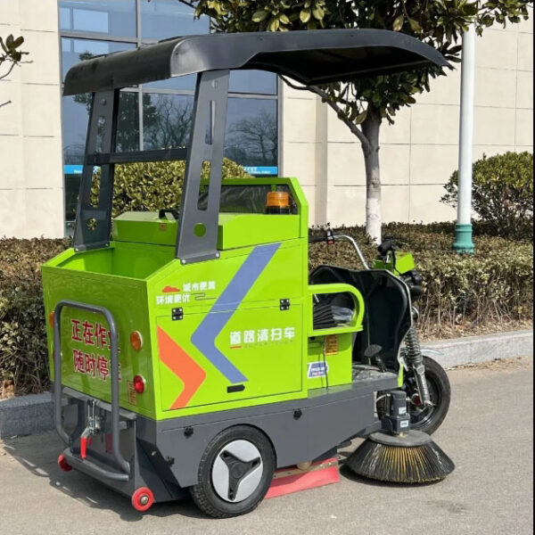 Handle-type Sweeper Road Dust Removal Sweeper Electric Machine for Sale - 图片 3