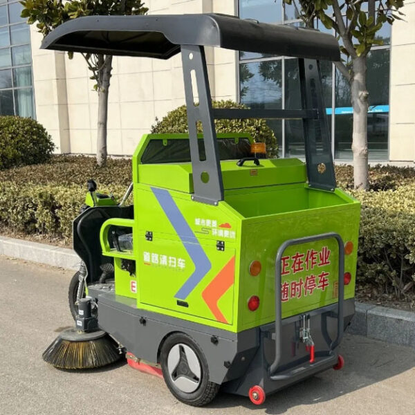 Handle-type Sweeper Road Dust Removal Sweeper Electric Machine for Sale - 图片 4