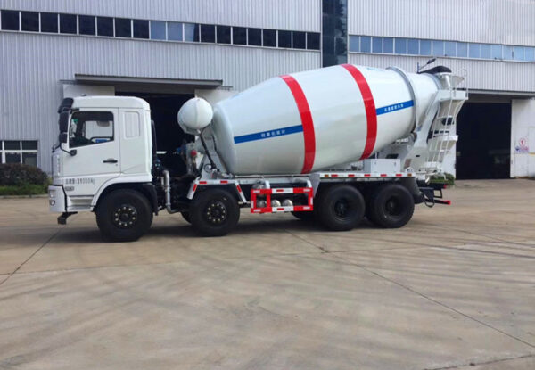 Concrete Mixer Truck Shaanxi Automobile 12 Cubic Meter Cement Mixer Truck - 图片 2